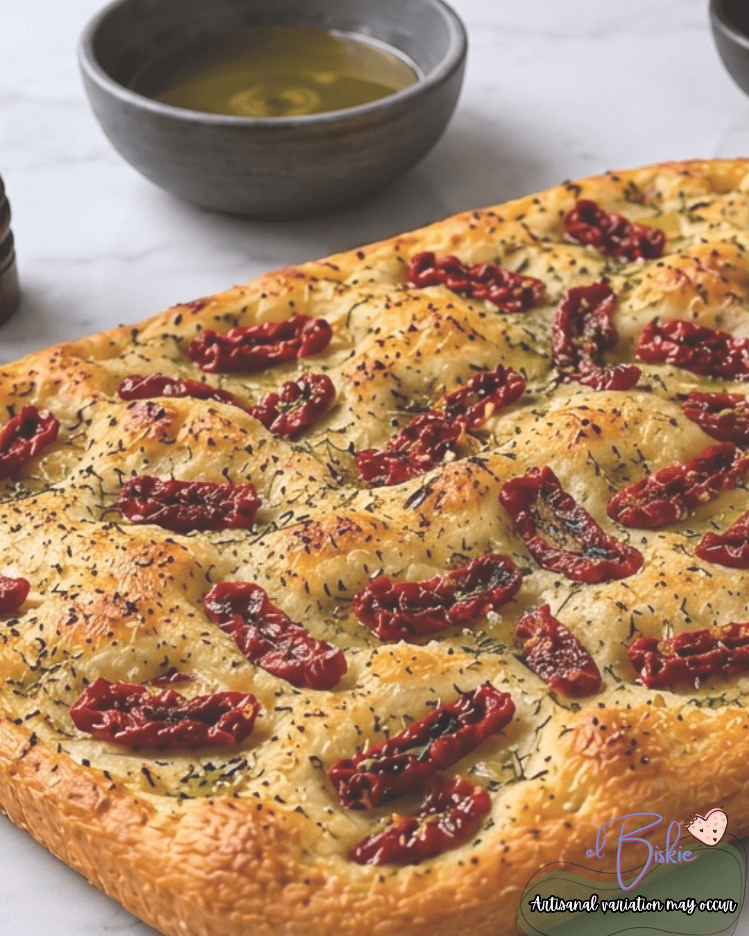 Sundried Tomatoes Foccacia