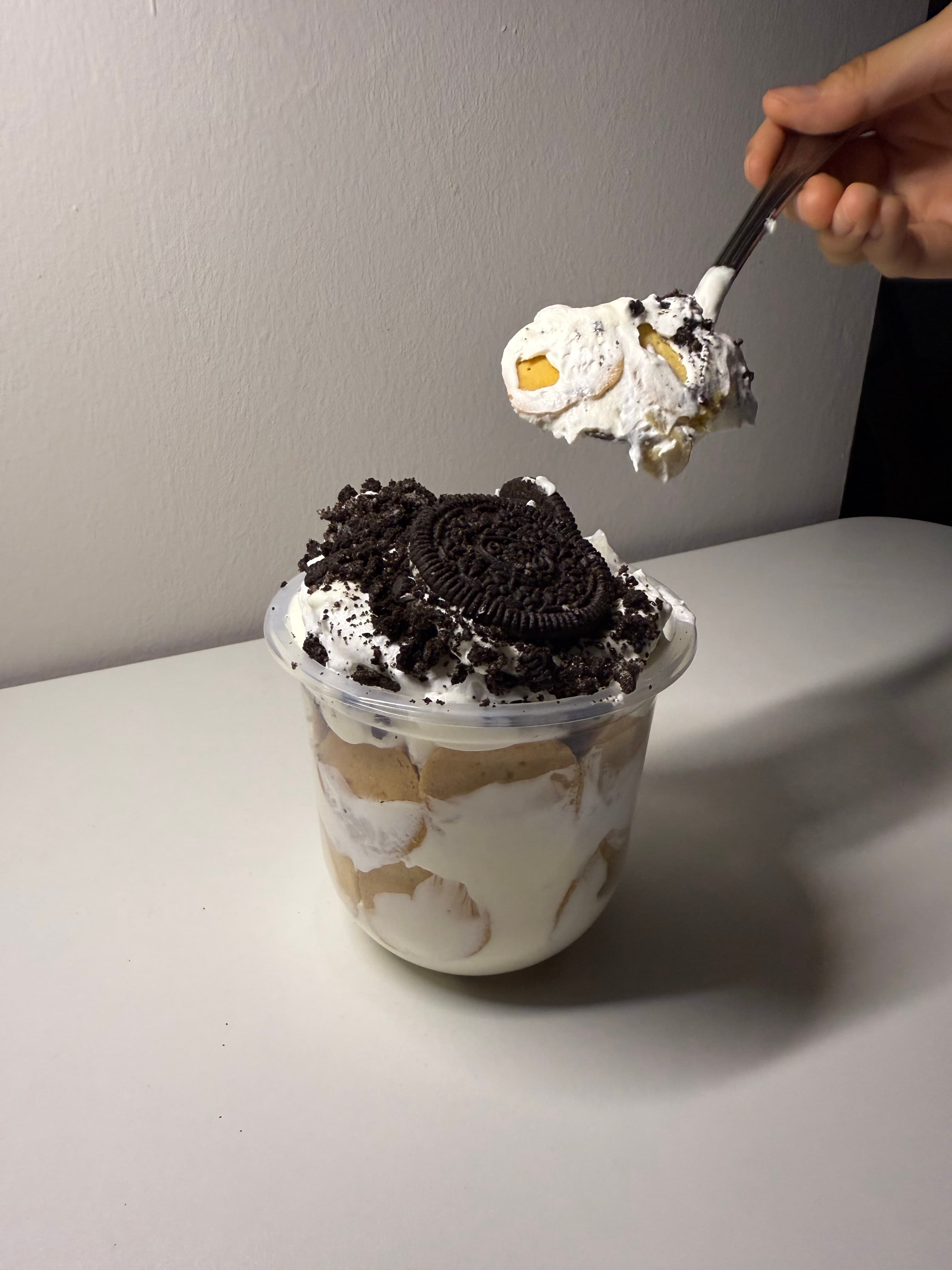 banana pudding (cookie crumble/lotus biscoff)