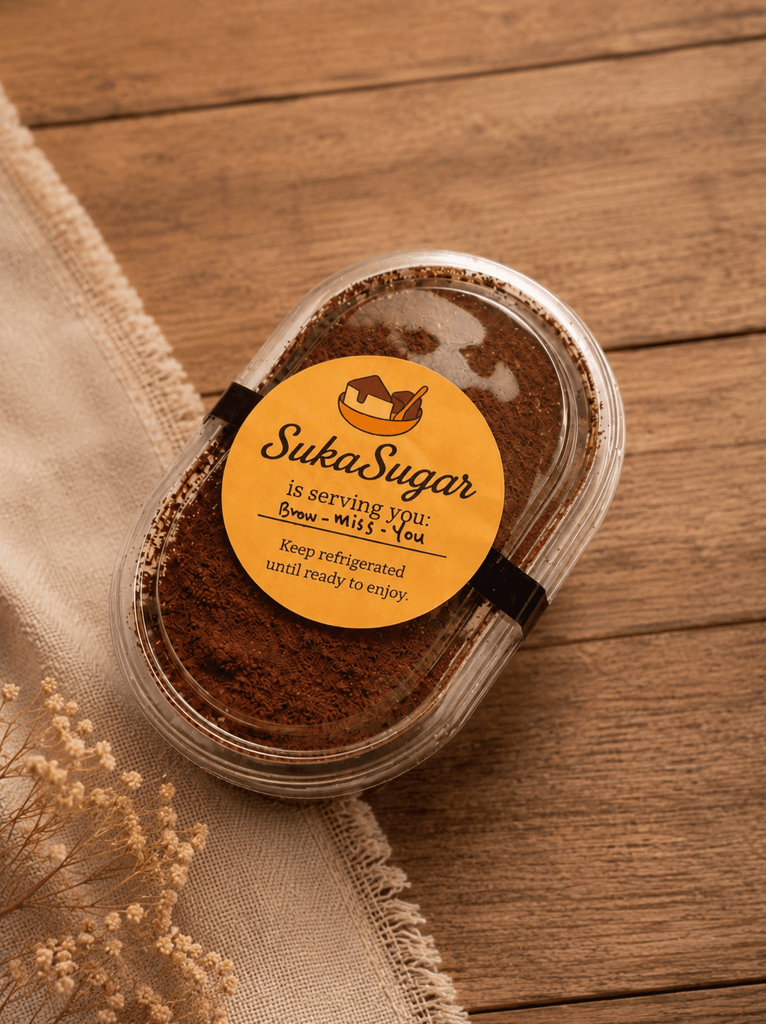 brow-Miss-You (Tiramisu Brownies) - Sharing Tub