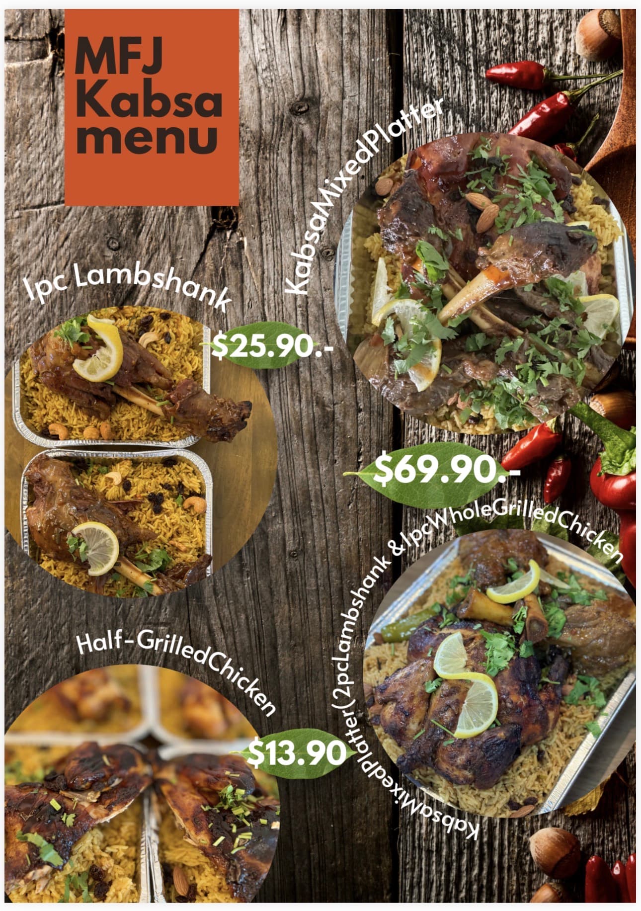 Kabsa Rice Mixplatter