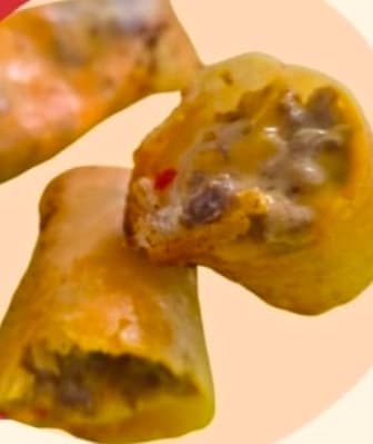 Fried Big Mek Popiah