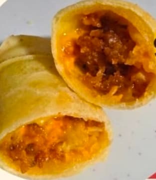 Fried Big Mek Popiah