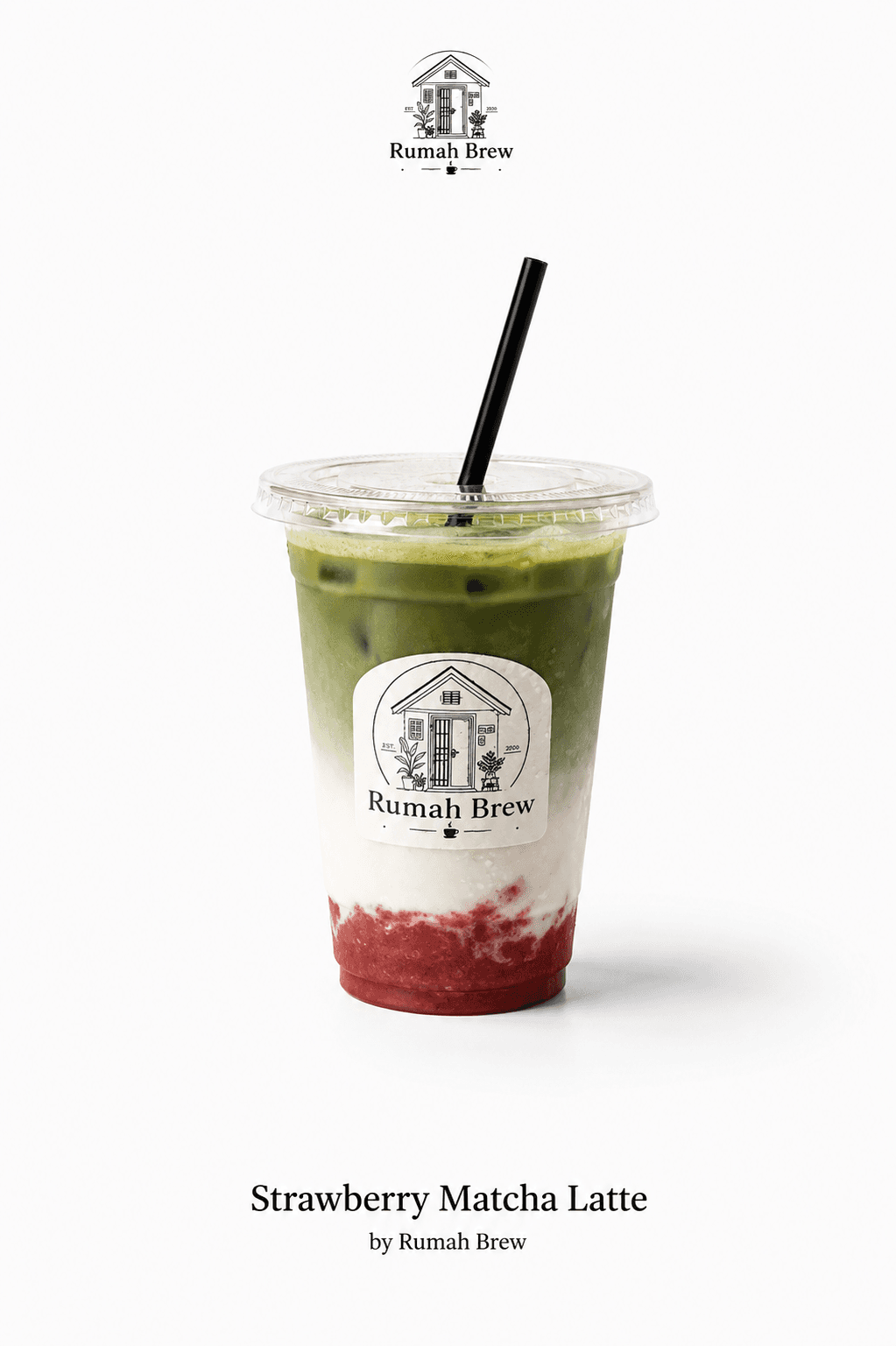 Strawberry Matcha Latte